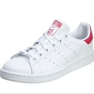 - Adidas Original Stan Smith Tennis NIB White / Pink Women 8.5